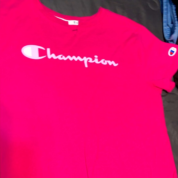 Champion Pink T-Shirt - Picture 1 of 1